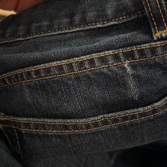 J Crew Factory Jeans 32 x 31 (32 on tag) Mens "Vintage Slim Straight" Dark Wash - Picture 3 of 6